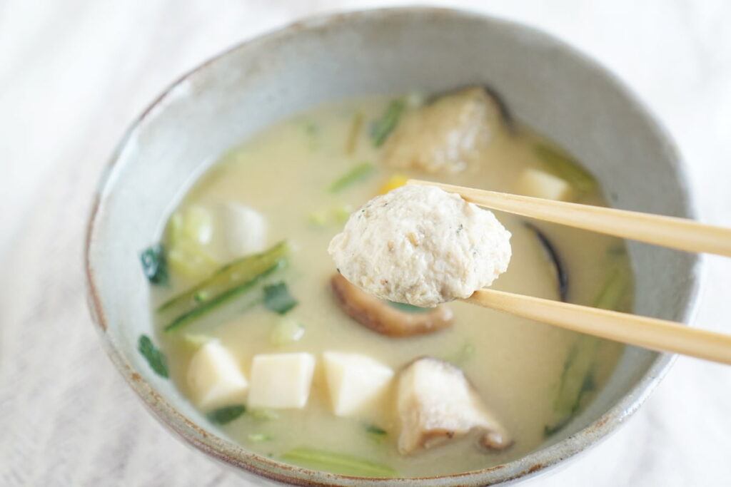ミソベーションの鶏団子(つくね)