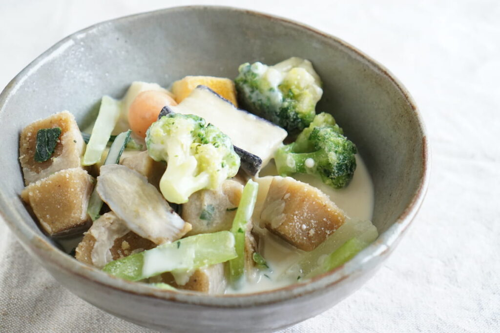 ミソベーションに豆乳を注ぐ